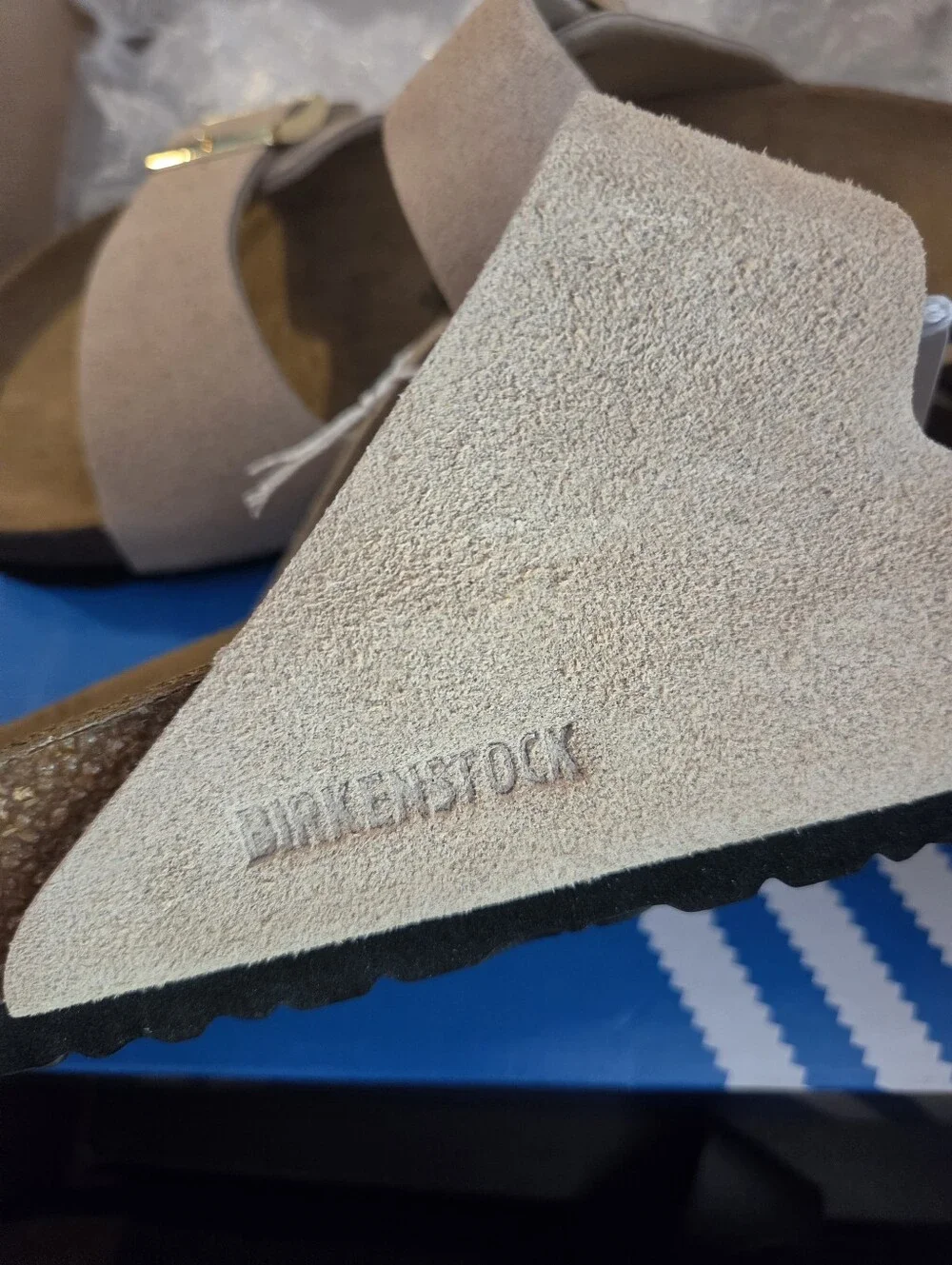 Birkenstock Men's Size 10  Arizona Sandals in Tan New W Tags